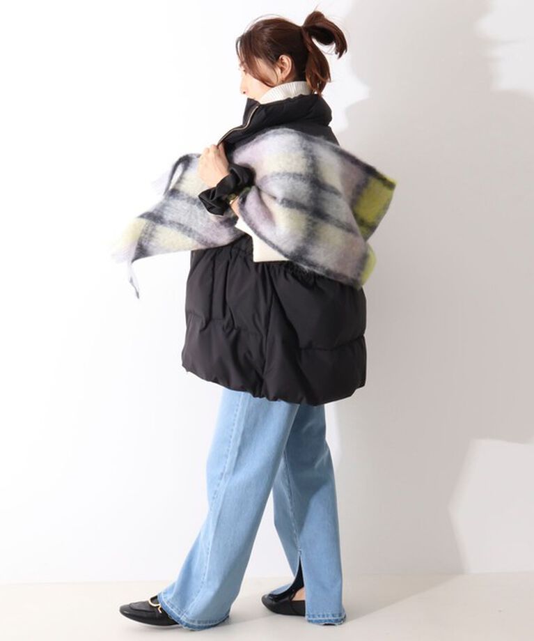 NOLLEY'S「【MANTAS EZCARAY/マンタス エスカライ】MOHAIR TARTAN/モヘヤチェックマフラー」|マフラー|