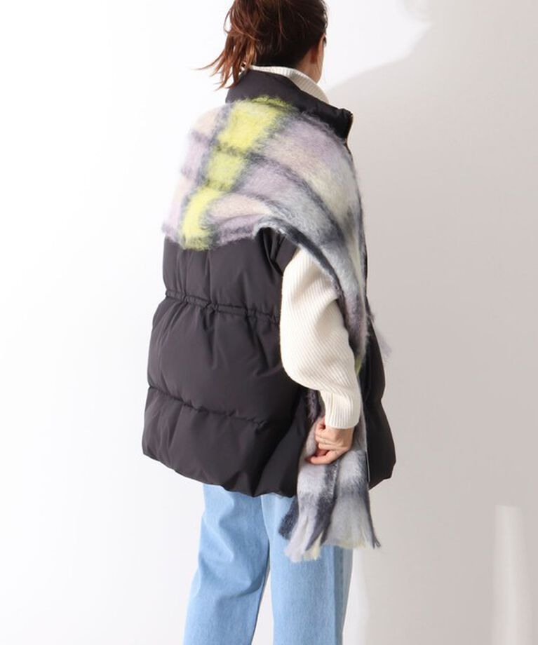 NOLLEY'S「【MANTAS EZCARAY/マンタス エスカライ】MOHAIR TARTAN/モヘヤチェックマフラー」|マフラー|