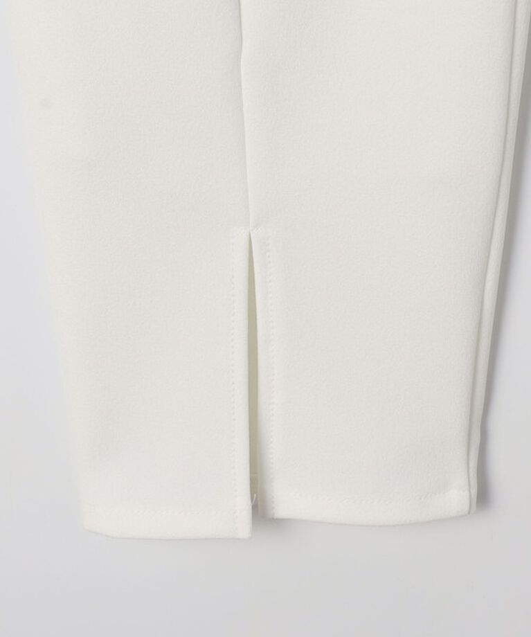 NOLLEY'S「《セットアップ対応》ウォッシャブルカットジョーゼットバックスリットパンツ」|その他|