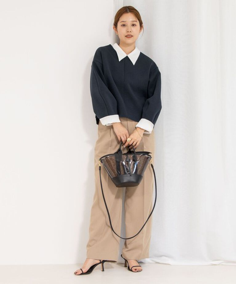 NOLLEY'S「ウォッシャブルクリスピーカルゼワイドパンツ」|その他|