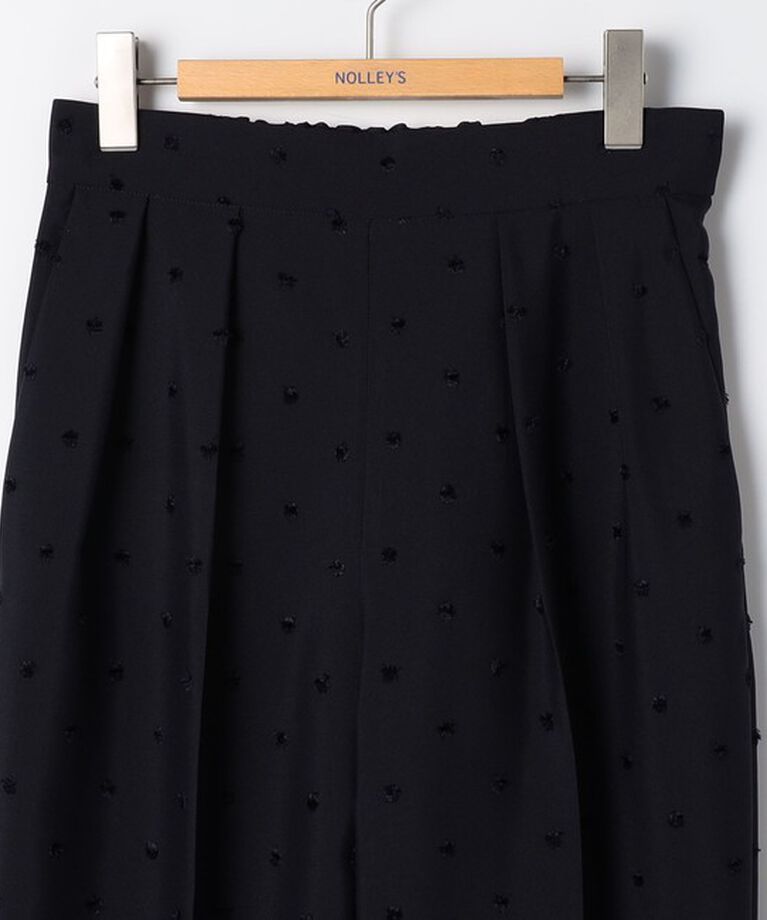 NOLLEY'S「《セットアップ対応》ウォッシャブルドットツッキリツータックテーパードパンツ」|その他|