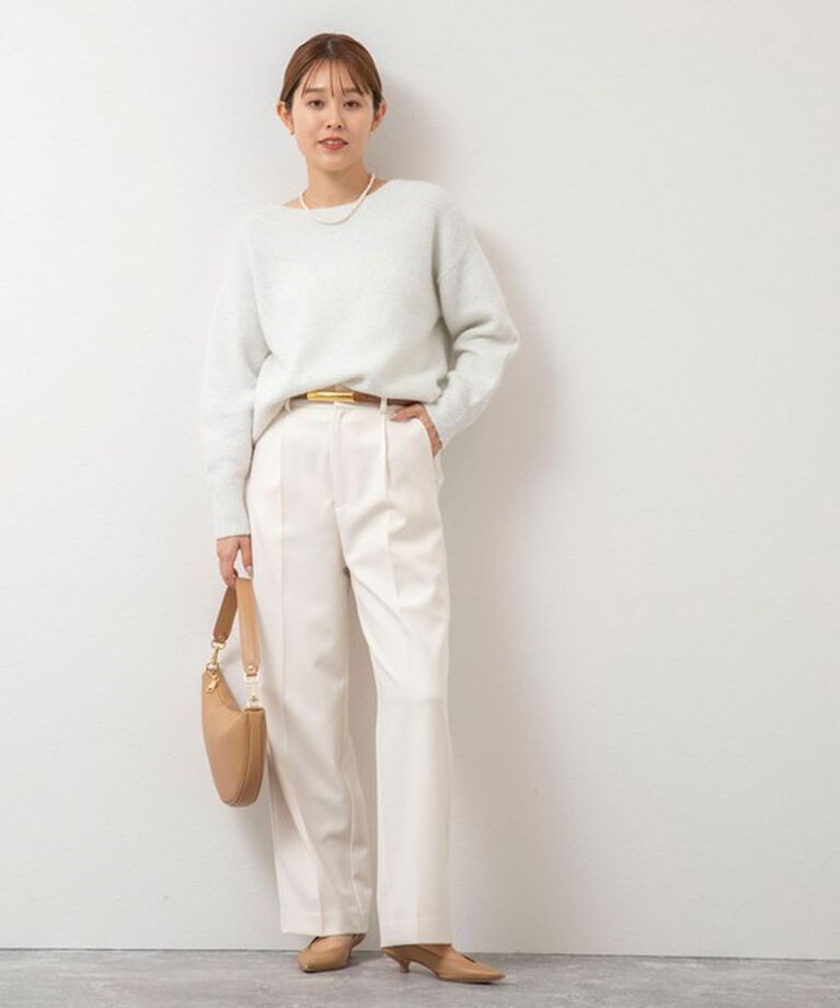 NOLLEY'S sophi「ウォッシャブルウール調サージワイドパンツ」|その他|