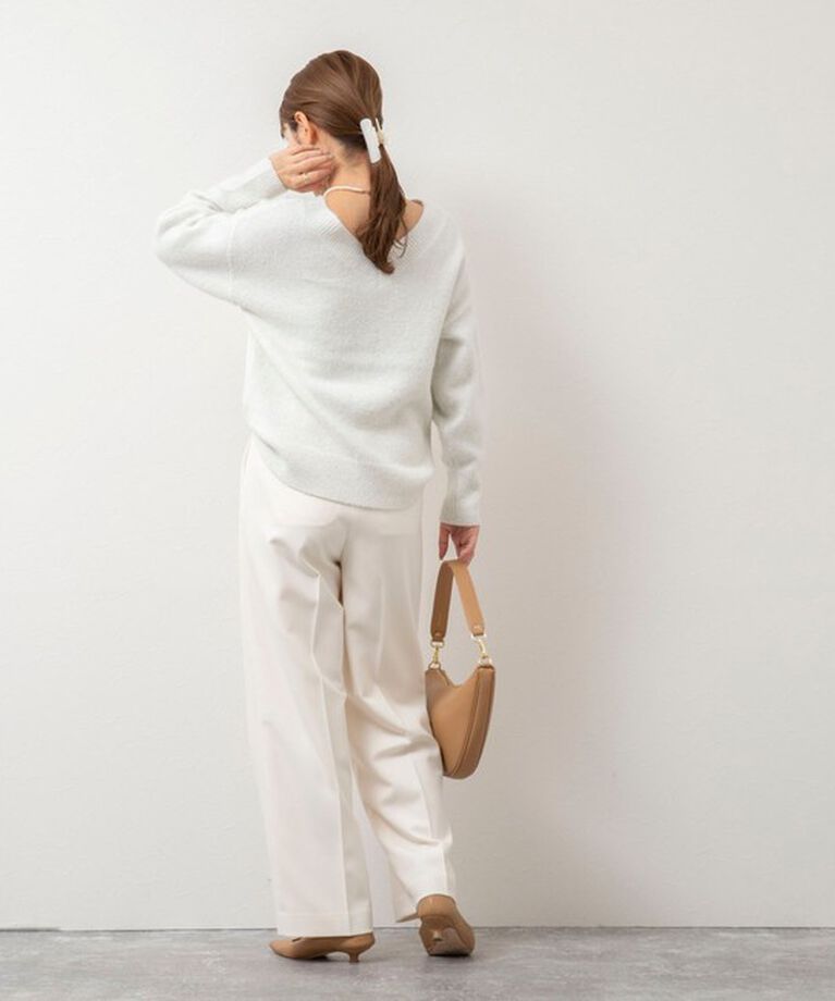 NOLLEY'S sophi「ウォッシャブルウール調サージワイドパンツ」|その他|