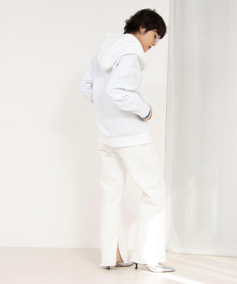 Rie Miller「ウォッシャブルOversized ZIPフーディー」|パーカー|