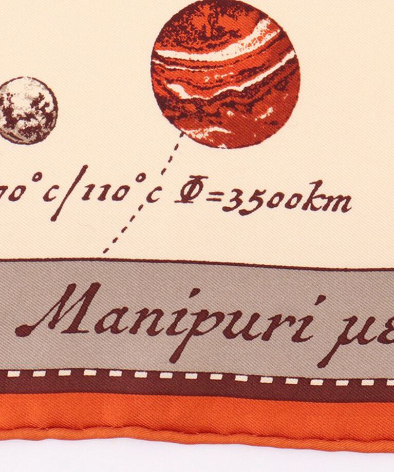NOLLEY'S「【manipuri/マニプリ】シルクスカーフ65」|バンダナ・スカーフ|