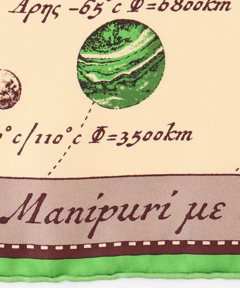 NOLLEY'S「【manipuri/マニプリ】シルクスカーフ65」|バンダナ・スカーフ|
