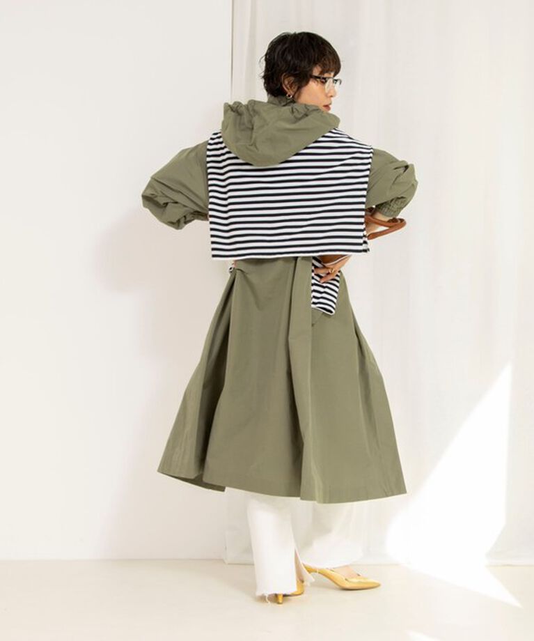 NOLLEY'S「【撥水加工】フーテッドコート」|ダッフルコート|