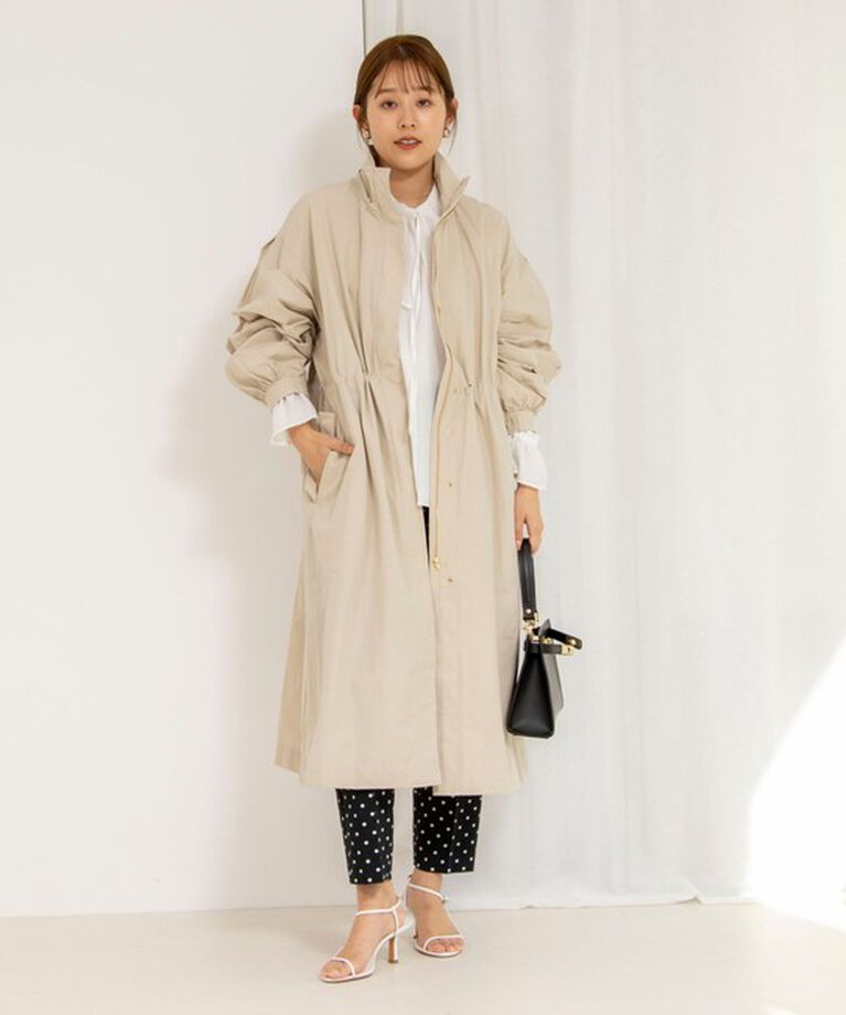 NOLLEY'S「【撥水加工】フーテッドコート」|ダッフルコート|