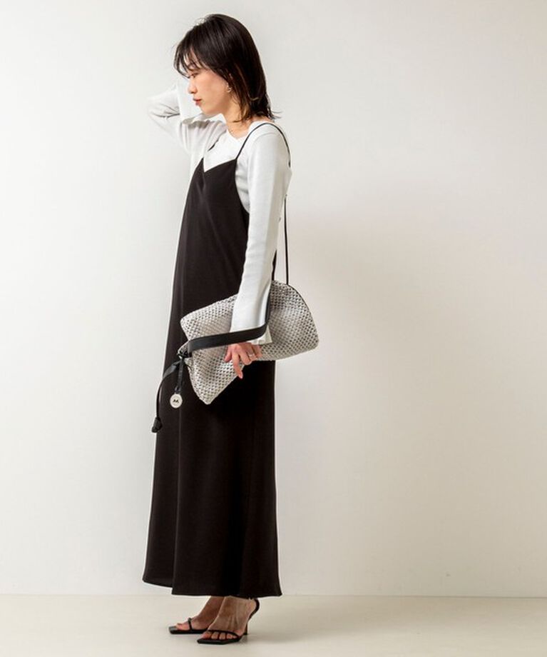 NOLLEY'S sophi「ウォッシャブルマットサテンキャミワンピース」|ワンピース|