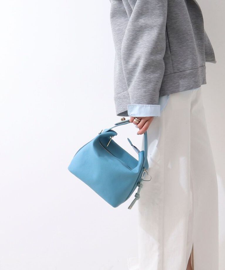 NOLLEY'S「【WEB STAFF恵☆別注アイテム】ワンハンドルバンブーヒネリバッグ」|ショルダー・メッセンジャー|