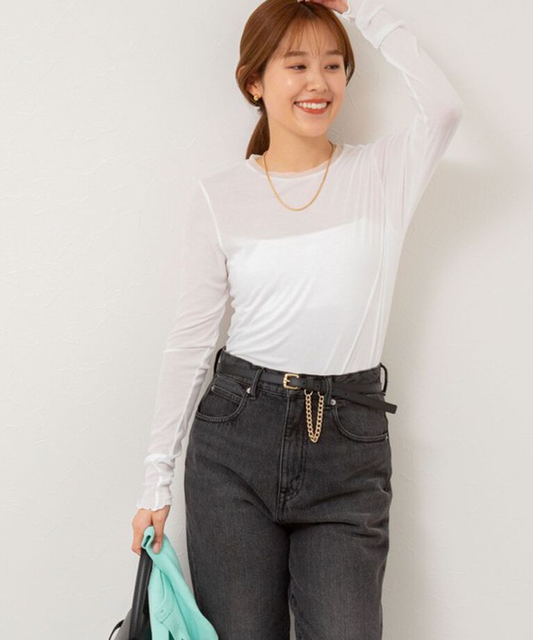 NOLLEY'S「シアーフライスロンT」|Tシャツ・カットソー|