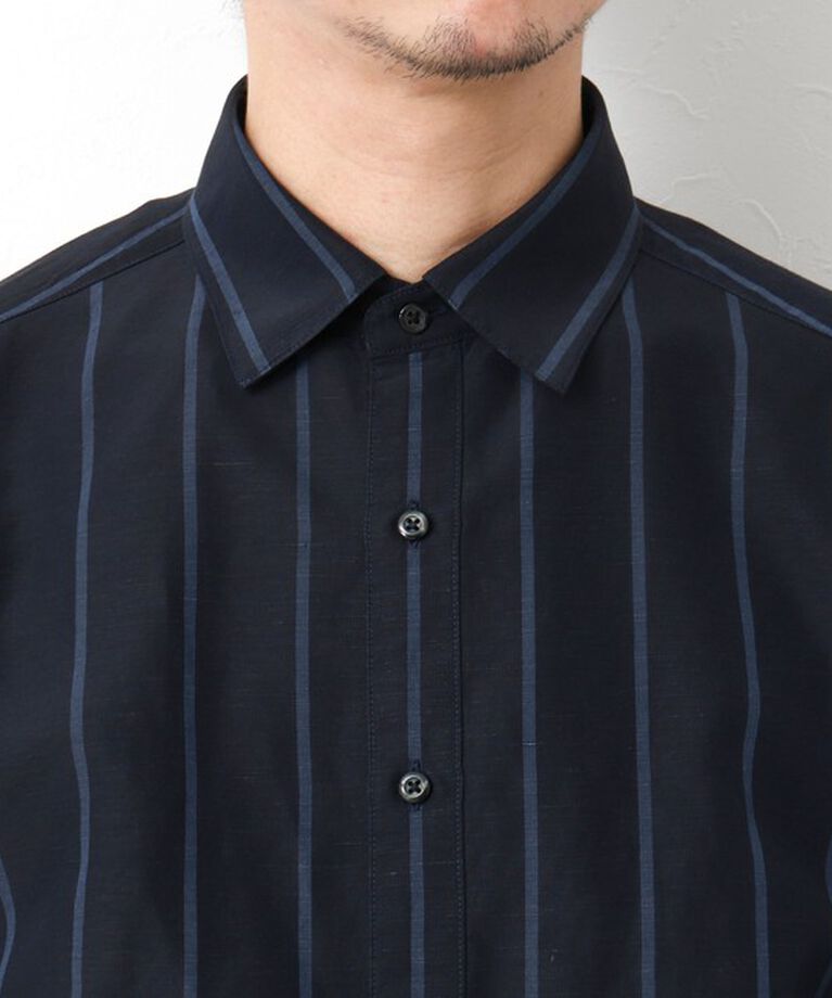 NOLLEY'S goodman「キュプラリネン レギュラーカラーシャツ 25SS」|シャツ・ブラウス|