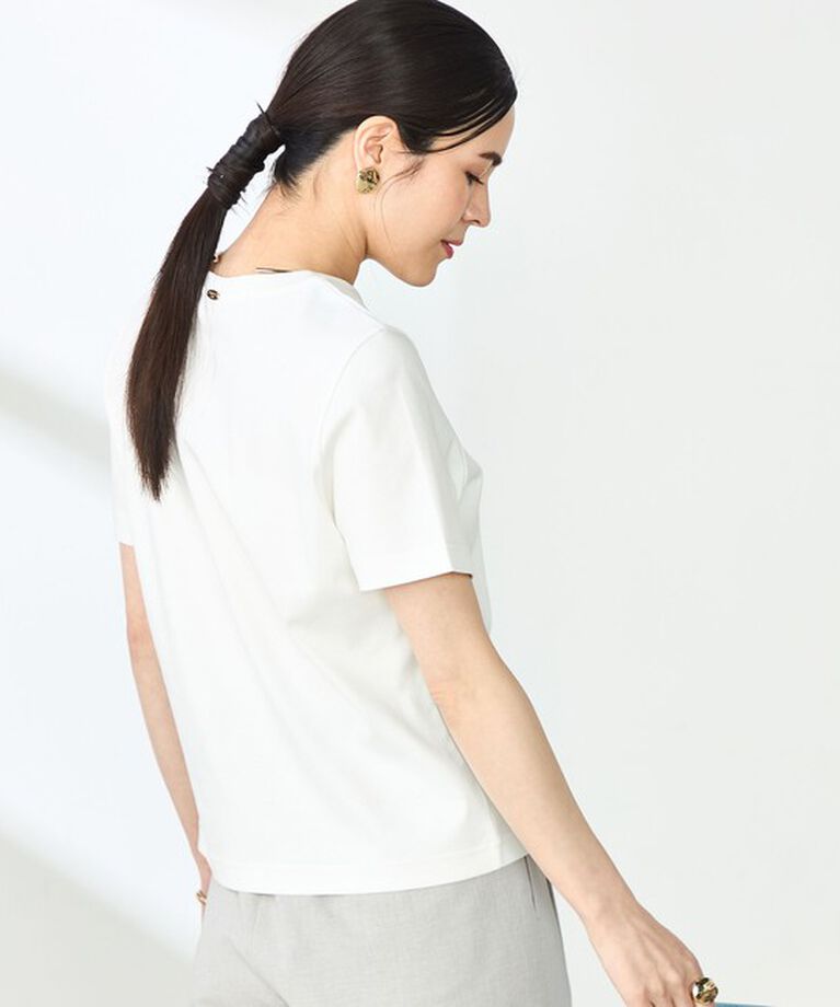 NOLLEY'S sophi「【汗染み防止/防シワ】W&W 半袖Tシャツ」|Tシャツ・カットソー|