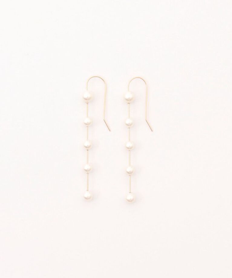 grace grace「【grace grace/グラスグラス】シェルパールスキップピアス」|ピアス|