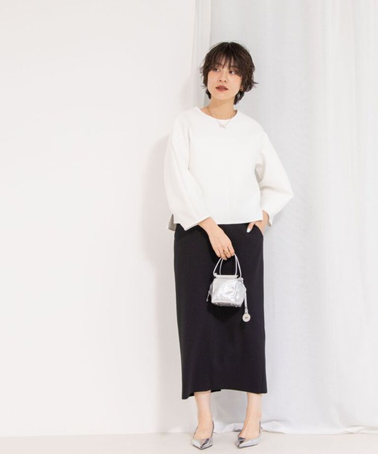 NOLLEY'S「ストレッチダンボールプルオーバーカットソー」|Tシャツ・カットソー|