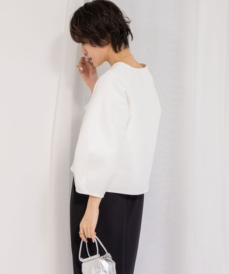 NOLLEY'S「ストレッチダンボールプルオーバーカットソー」|Tシャツ・カットソー|