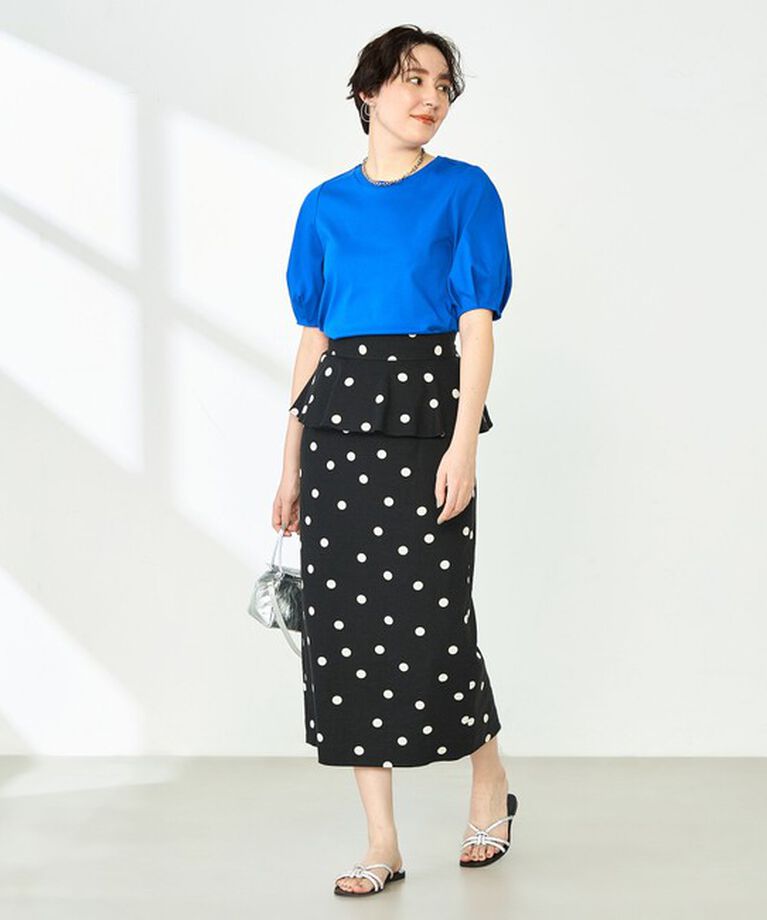 NOLLEY'S「高機能 LA＋スムース5分袖プルオーバーカットソー」|Tシャツ・カットソー|