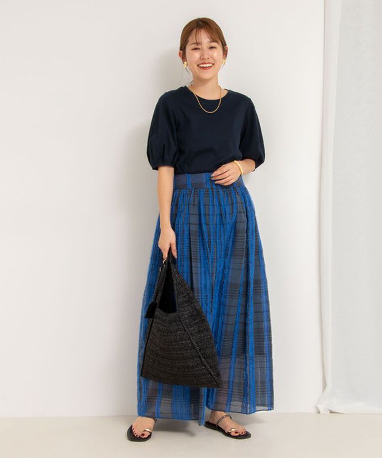 NOLLEY'S「高機能 LA＋スムース5分袖プルオーバーカットソー」|Tシャツ・カットソー|