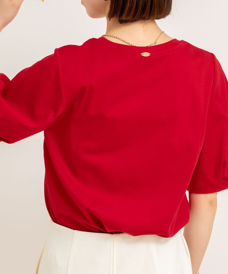 NOLLEY'S「高機能 LA＋スムース5分袖プルオーバーカットソー」|Tシャツ・カットソー|