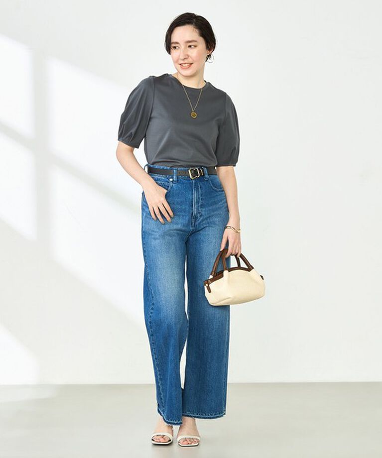 NOLLEY'S「高機能 LA＋スムース5分袖プルオーバーカットソー」|Tシャツ・カットソー|
