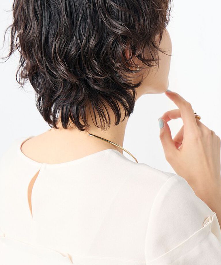 NOLLEY'S「《セットアップ対応》麻調フレアスリーブブラウス」|シャツ・ブラウス|