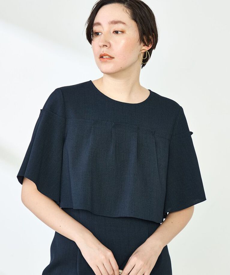 NOLLEY'S「《セットアップ対応》麻調フレアスリーブブラウス」|シャツ・ブラウス|