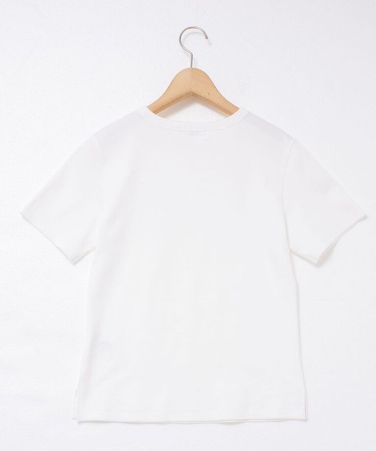 NOLLEY'S「◇【WEB限定】コンパクトベアテレコクルーネック半袖Tシャツ」|シャツ・ブラウス|