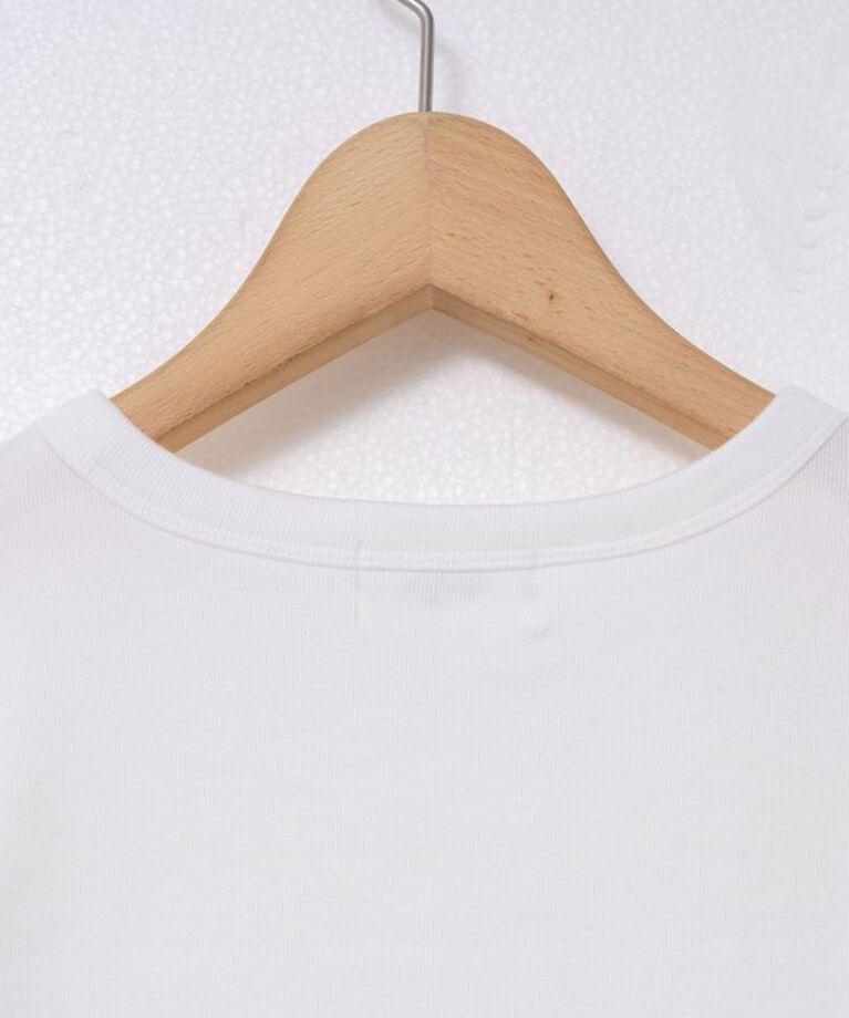 NOLLEY'S「◇【WEB限定】コンパクトベアテレコクルーネック半袖Tシャツ」|シャツ・ブラウス|