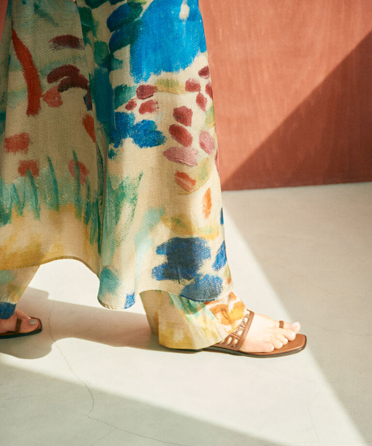ROPE「【ROPE' meets Henri Matisse】プリントサマードレス」|ワンピース|
