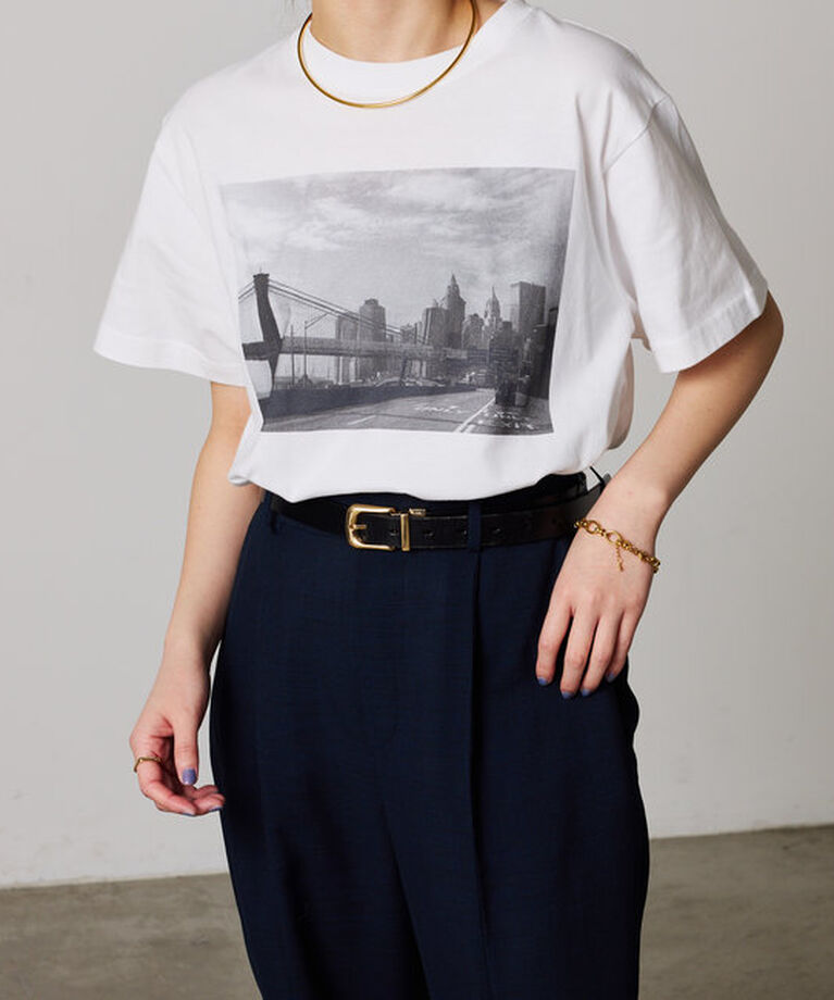 「	STAR&STRIPE フォトプリントTシャツ」|Tシャツ・カットソー|ホワイトその他1