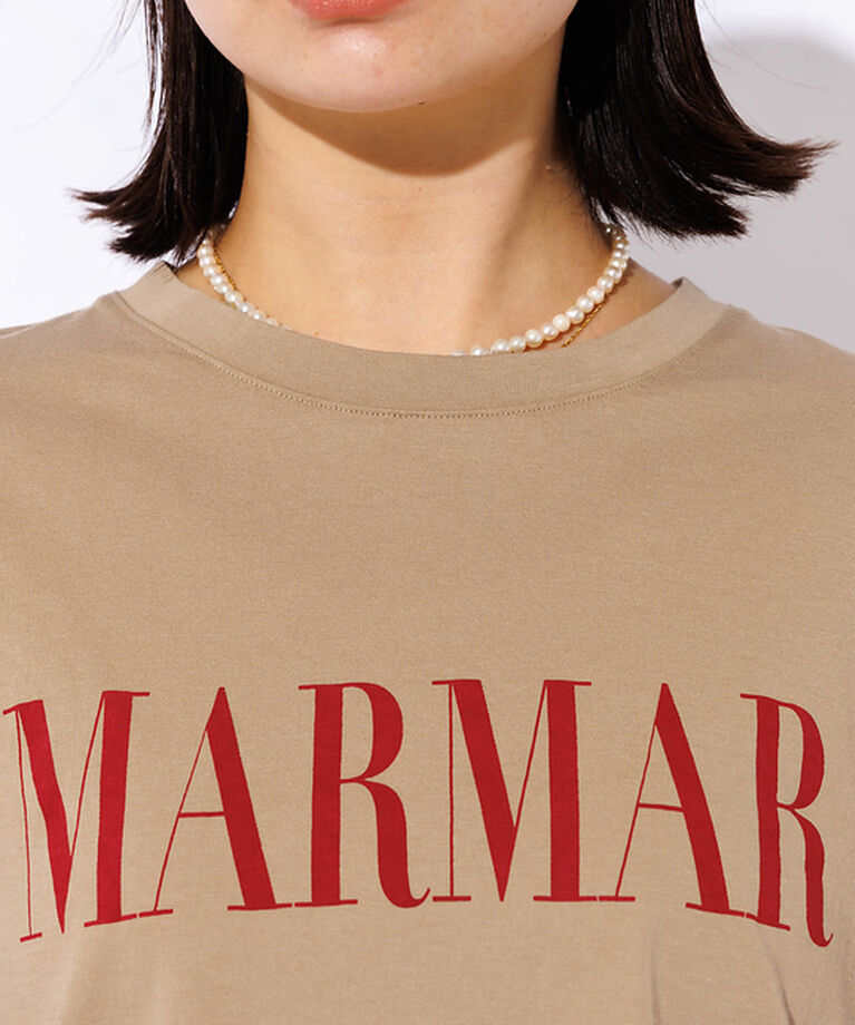 Rouge vif「＜別注＞【MICA&DEAL /マイカアンドディール】ロゴTシャツ / フレアス」|Tシャツ・カットソー|