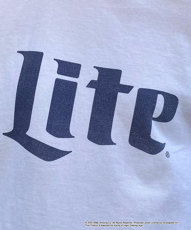 NOMINE「【GOOD ROCK SPEED】Miller LITE ロゴ半袖 Tシャツ【予」|Tシャツ・カットソー|
