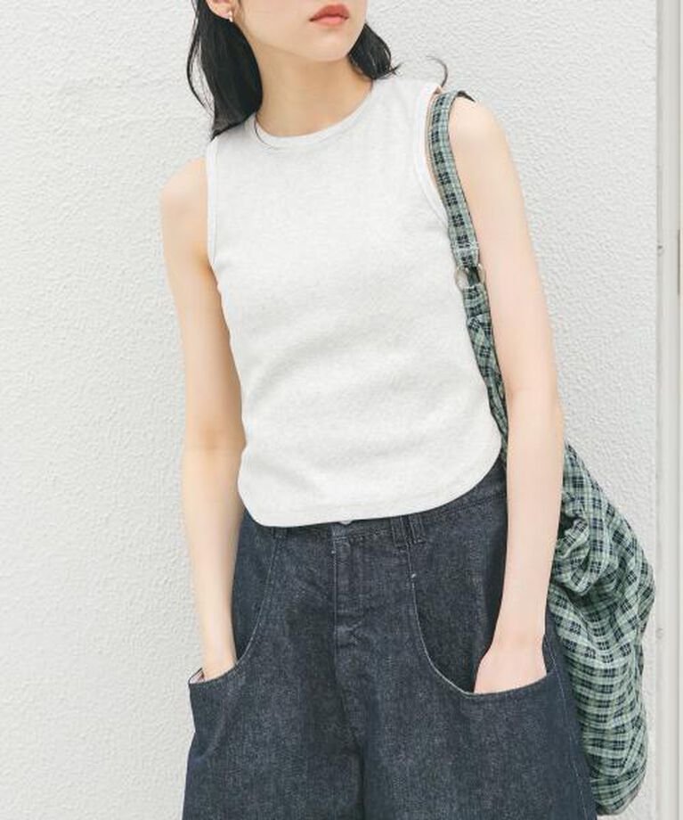  「KBF クロップドタンクトップ」|タンクトップ|