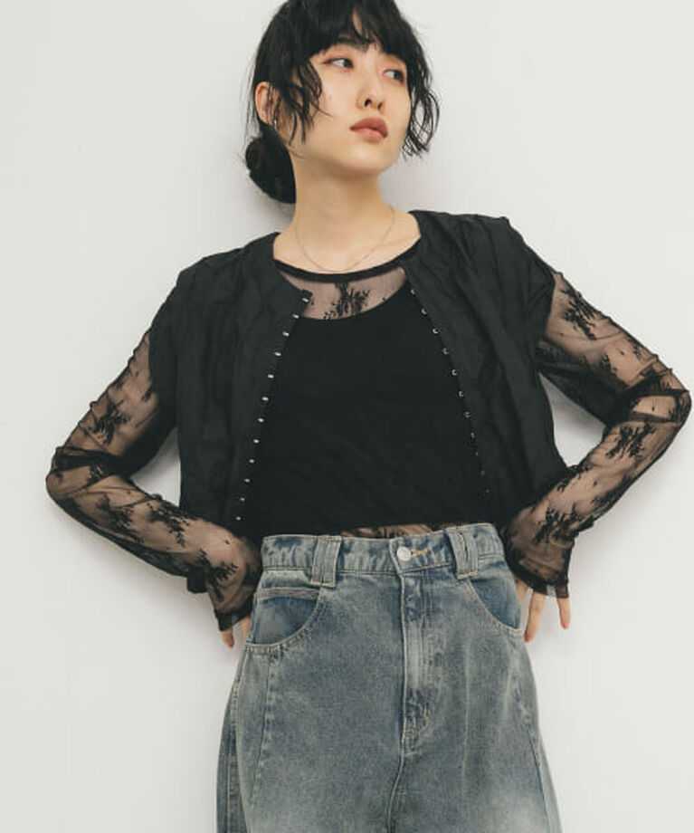  「【予約】KBF シアーレースTEE」|Tシャツ・カットソー|
