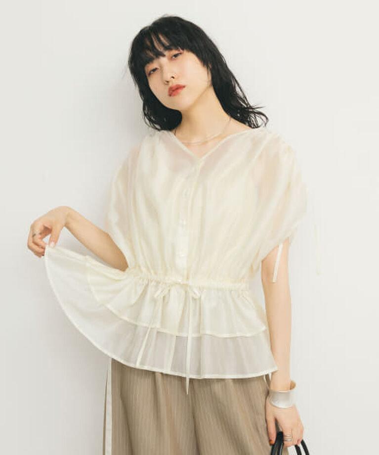  「【予約】KBF ドロストシアートップス」|シャツ・ブラウス|