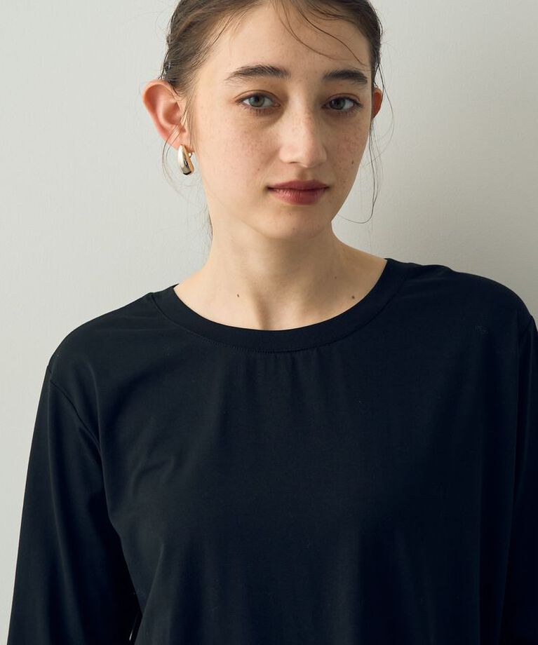 YECCA VECCA「ラウンドヘム長袖Tee」|Tシャツ・カットソー|