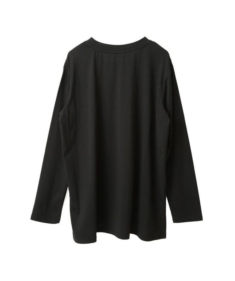 YECCA VECCA「ラウンドヘム長袖Tee」|Tシャツ・カットソー|