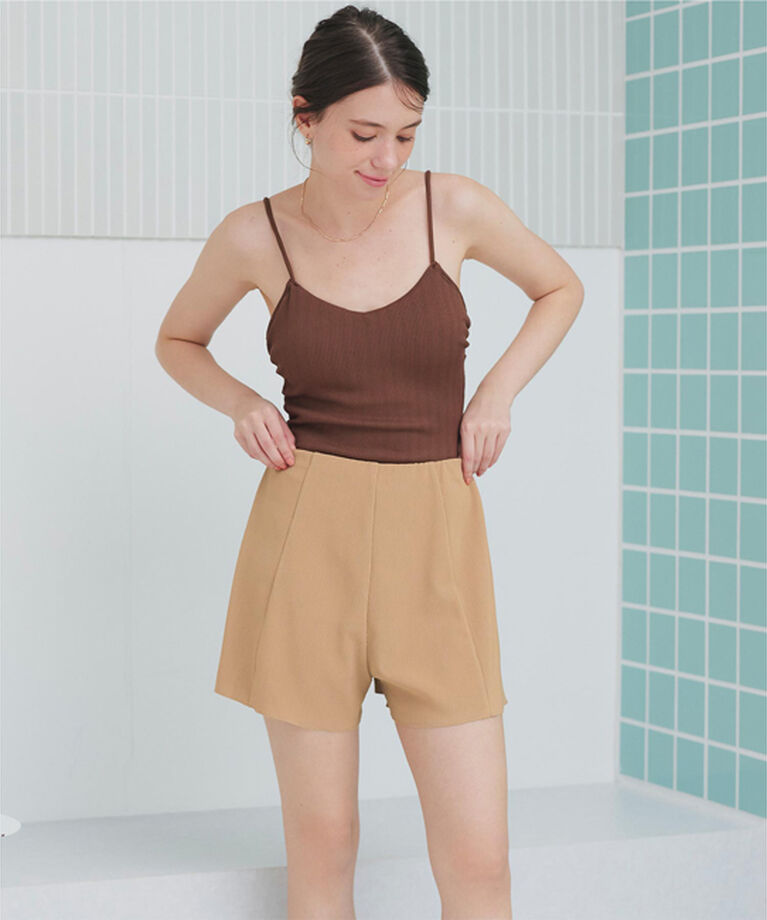 SEA DRESS「ハイウエストシンプルショートパンツ」|スポーツ|