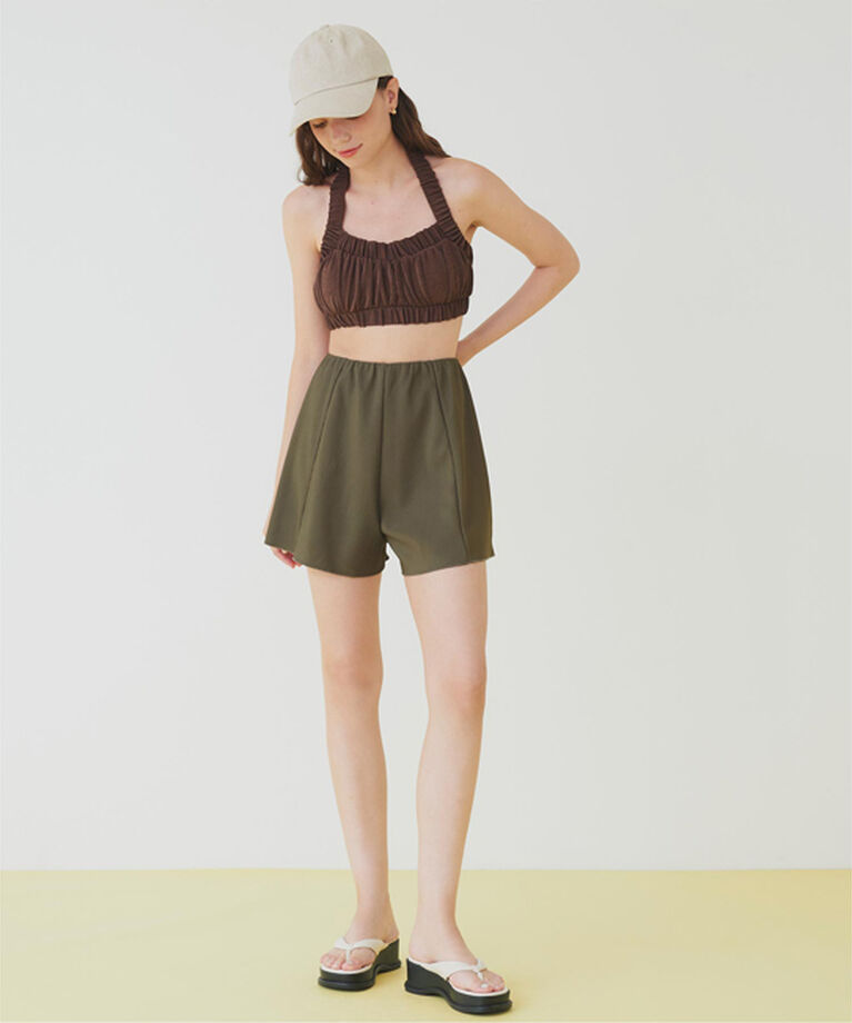 SEA DRESS「ハイウエストシンプルショートパンツ」|スポーツ|