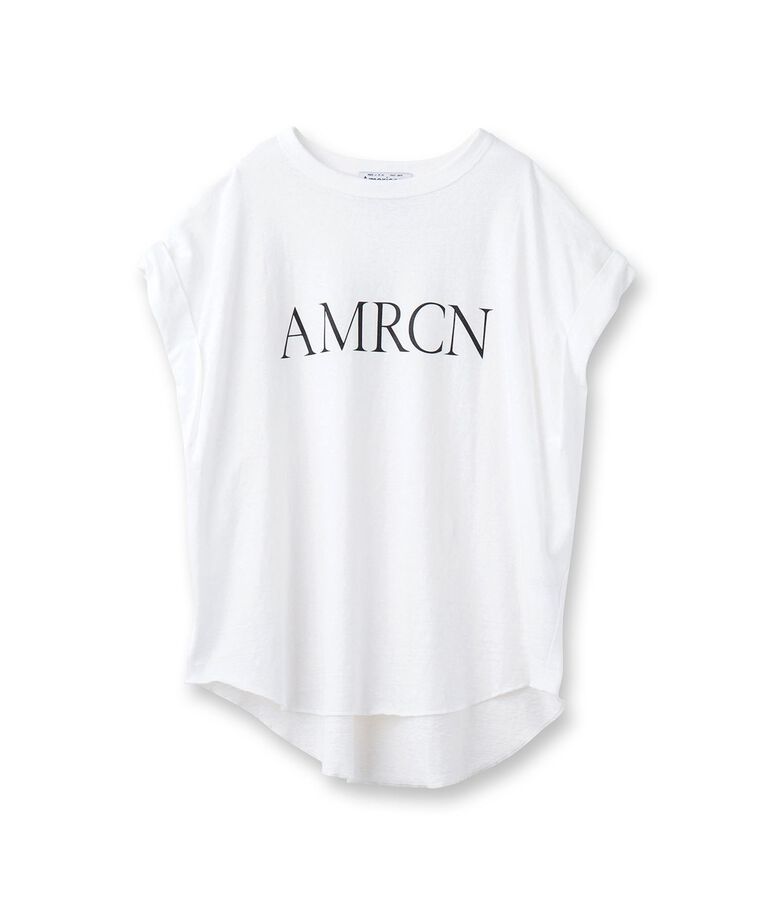 DRESSTERIOR「Americana（アメリカーナ）袖ロールTシャツ」|Tシャツ・カットソー|オフホワイト(003
