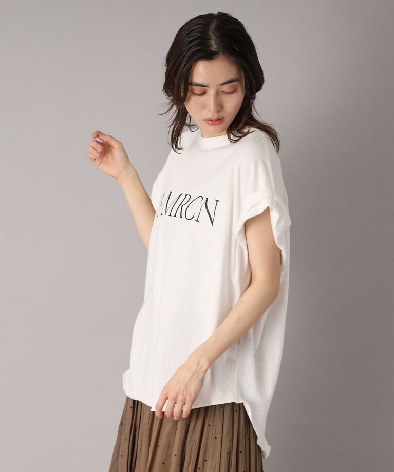 DRESSTERIOR「Americana（アメリカーナ）袖ロールTシャツ」|Tシャツ・カットソー|