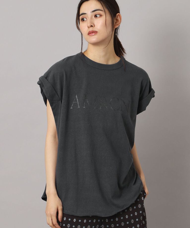 DRESSTERIOR「Americana（アメリカーナ）袖ロールTシャツ」|Tシャツ・カットソー|