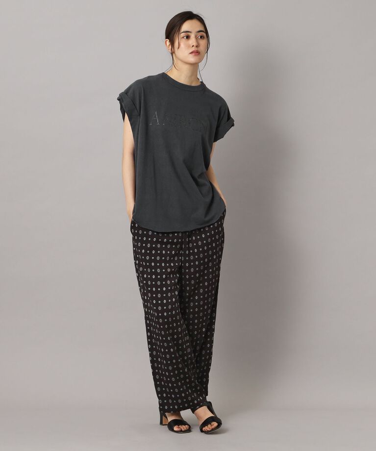 DRESSTERIOR「Americana（アメリカーナ）袖ロールTシャツ」|Tシャツ・カットソー|
