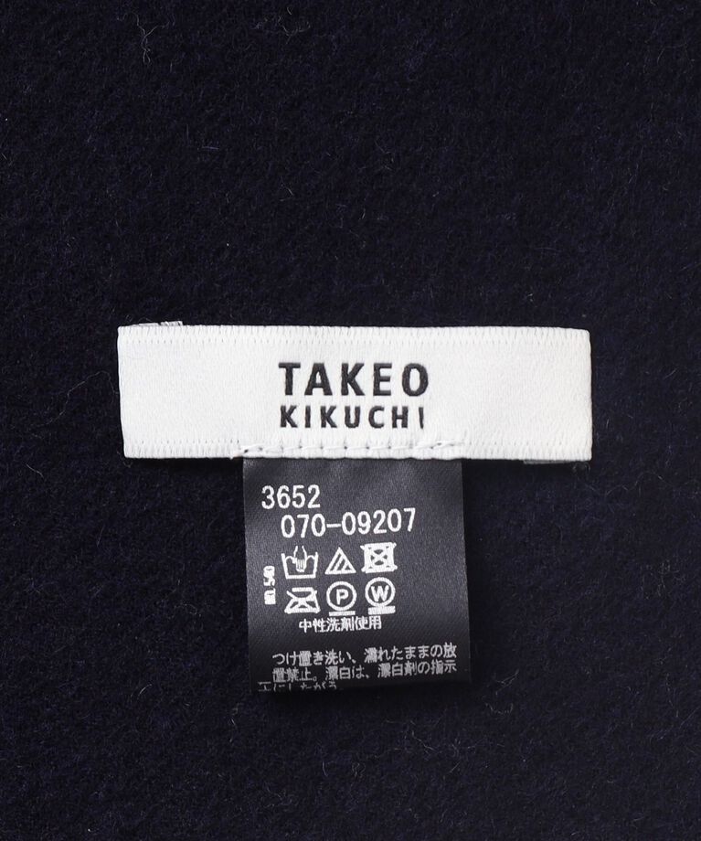 TAKEO KIKUCHI「【洗えるメリノウール混】グラデーション マフラー」|ストール|