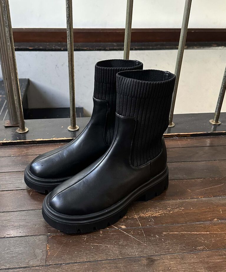 archives「ニットブーツ」|その他|BLACK