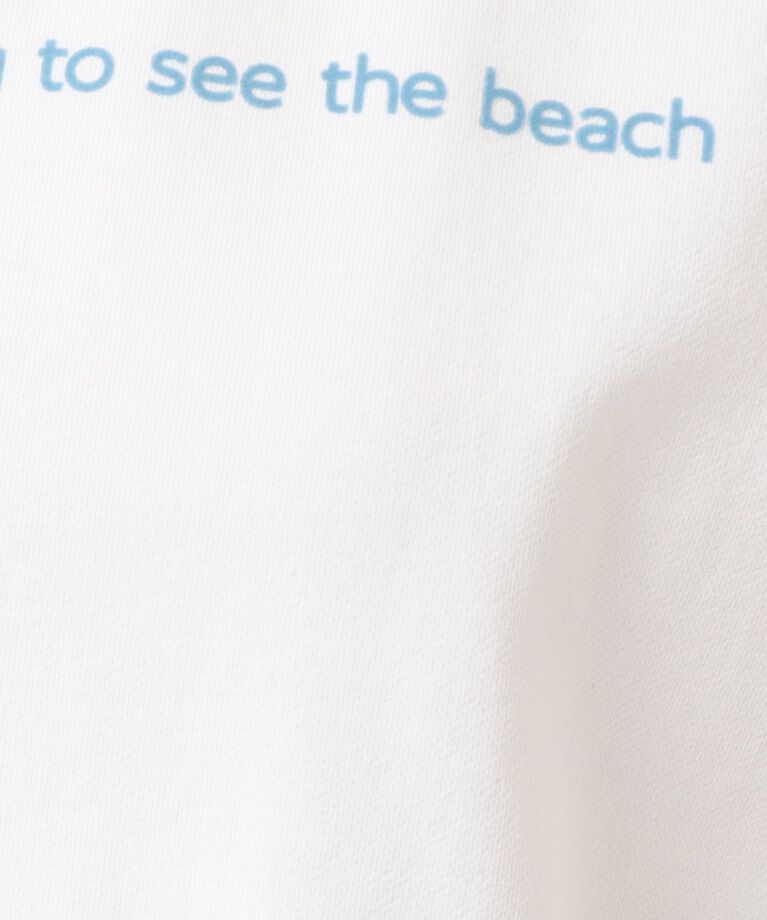 Dessin「【洗える】クロップド丈ロゴ半袖カットソー（S～L）」|Tシャツ・カットソー|