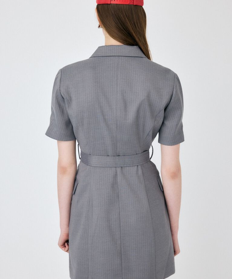 MOUSSY「BELTED BLAZER ミニドレス」|ワンピース|