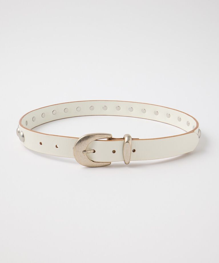 MOUSSY「STUDS LEATHER ベルト」|ベルト|