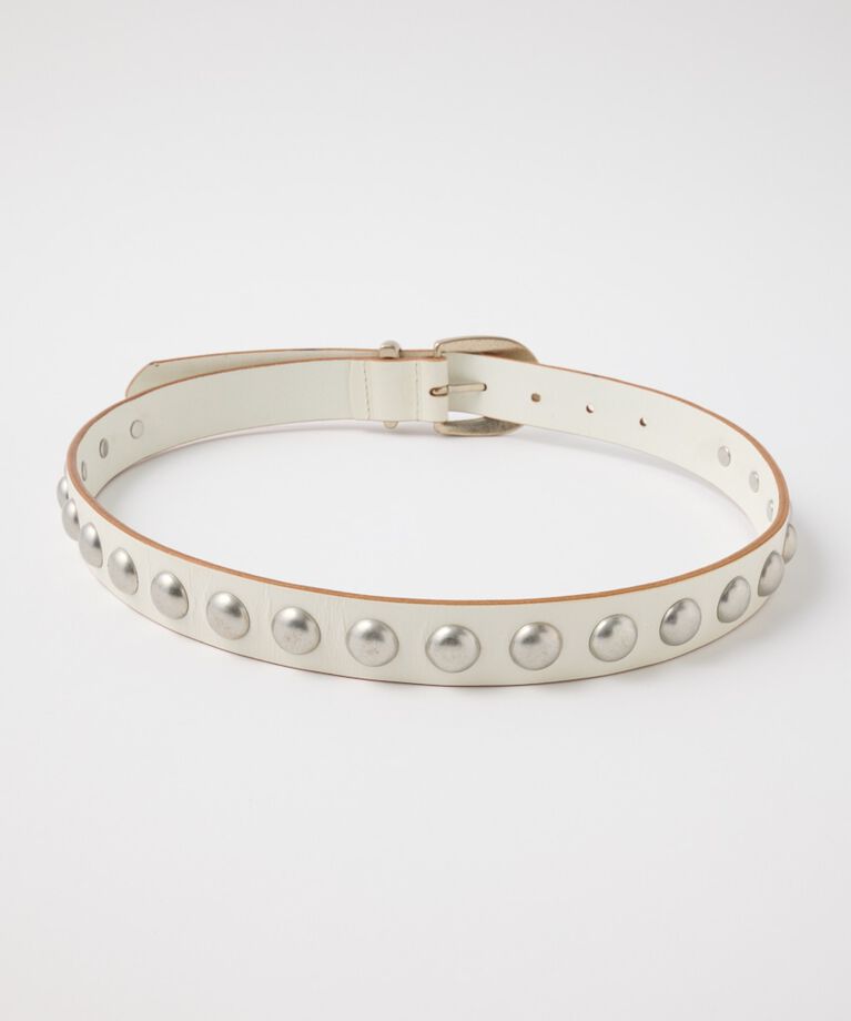 MOUSSY「STUDS LEATHER ベルト」|ベルト|