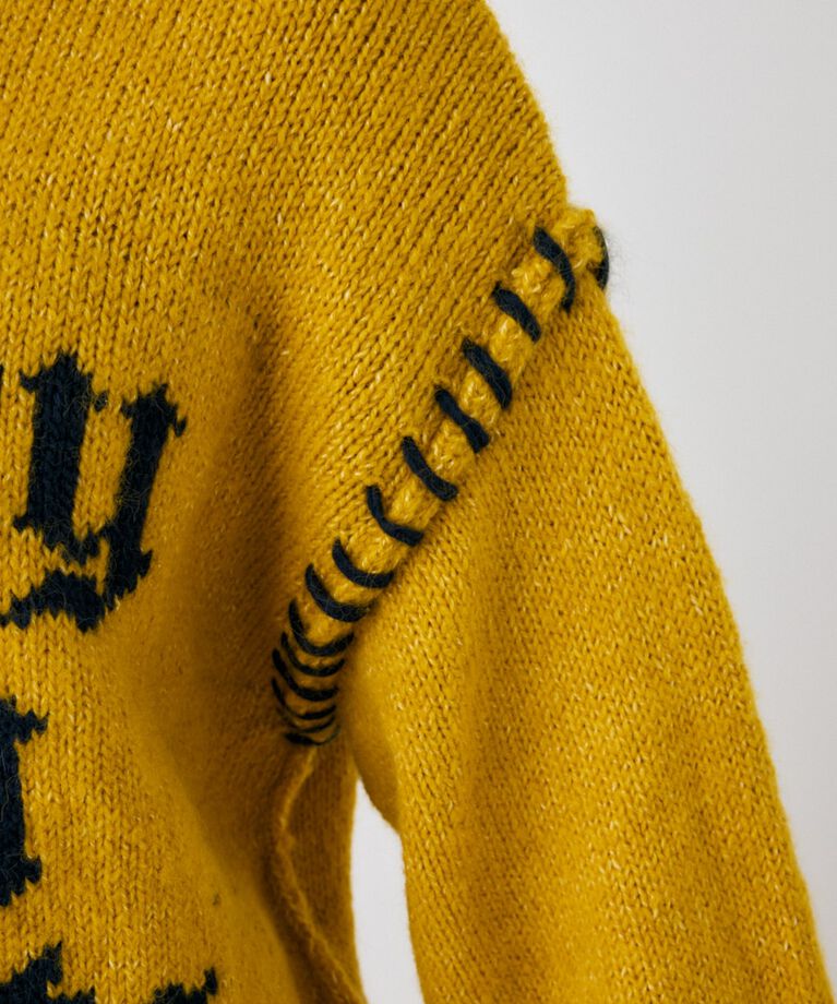 MOUSSY「KNITTED WORDS セーター」|ニット・セーター|